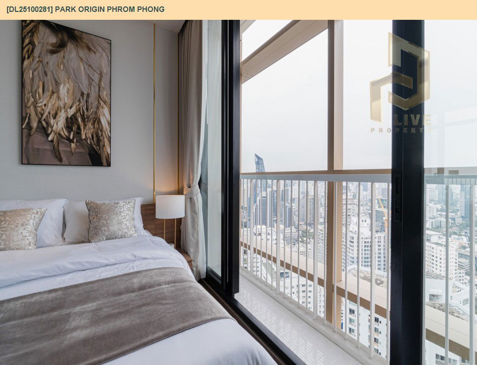 picture DL25100281 Condo for rent, PARK ORIGIN PHROM PHONG near BTS Phrom Phong, ready to move in, call urgently 0638692663 LineID @897iyzll - 8/13