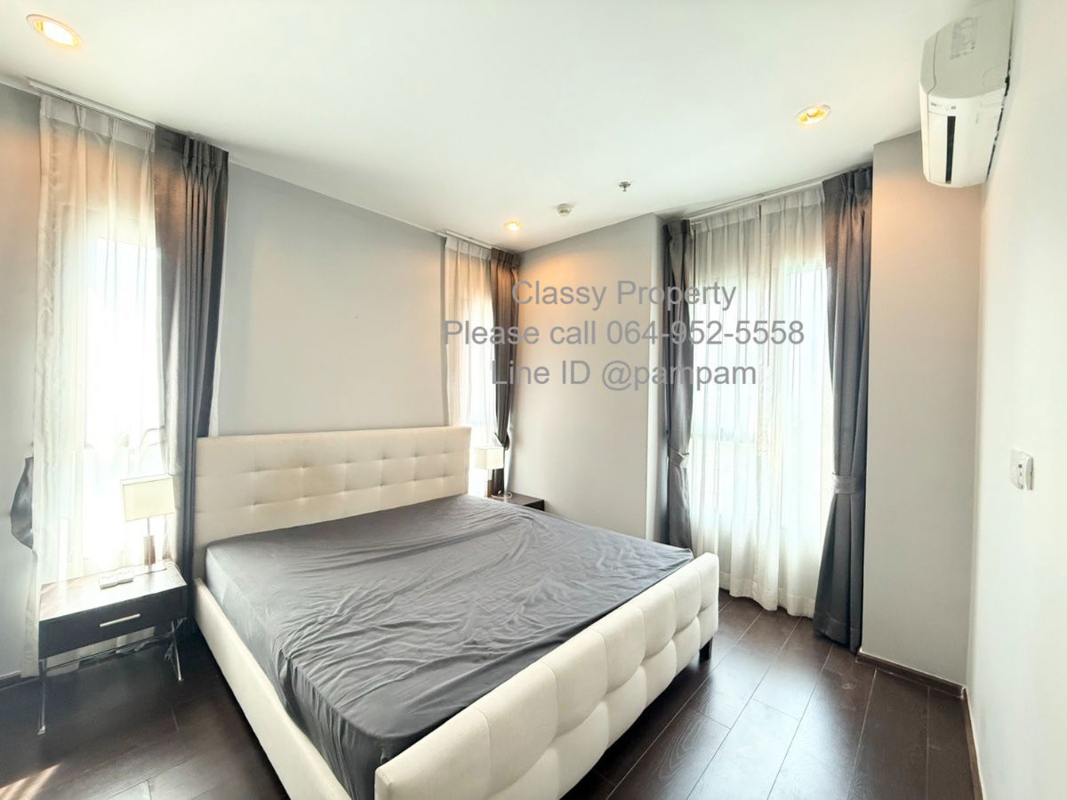 picture *** Condo for rent : C Ekkamai 2 Bedrooms 2 Bathrooms Fully furnished  Swimming pool view *** - 7/20