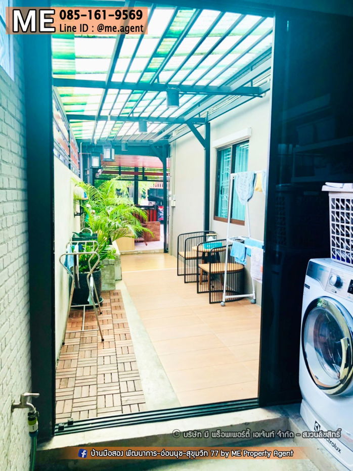 picture Rent Townhouse Pruksa Ville 73 Pattanakarn 38 - Onnut 39 15 mins to Thonglor Tel 064-954-9619 (RTA21-31) - 9/10
