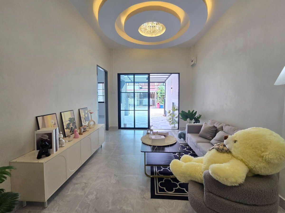 รูป บ้านชั้นเดียว แต่งใหม่ พร้อมเฟอร์ฯ หมู่บ้านนันทวัน5 ซอยเลียบวารี11 คู้ขวา หนองจอก บ้านสวย ทำเลดี - รูปที่ 16/25