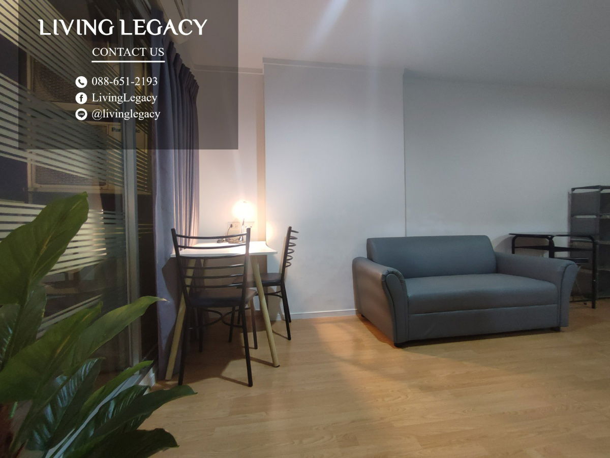 picture LRZZ4UDL Condo For Rent Lumpini Place Srinakarin - Huamark Station 32.5 Sq.M. Floor 21 Building B line id : @livinglegacy - 19/24