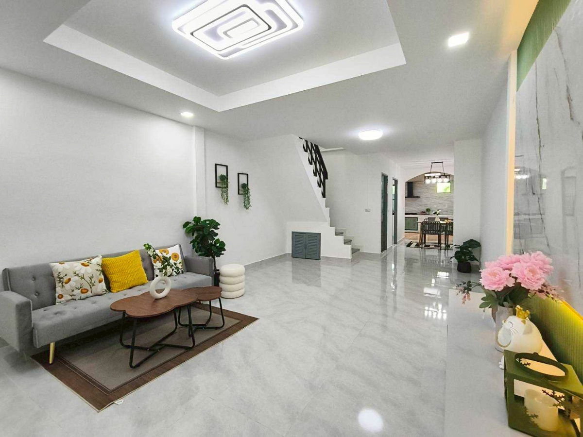 รูป มู่บ้านเสนาวิลล่า3 (ซอย1) ถ.คู้บอน27 แขวงท่าแร้ง เขตบางเขน  ทาวน์เฮ้าส์ รีโนเวทใหม่ มีเฟอร์นิเจอร์ พร้อมอยู่ - รูปที่ 4/21