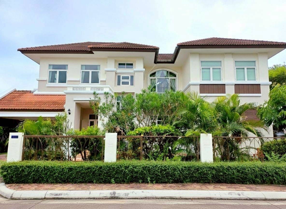 รูป ลิฟวิ่งลากูน พระยาสุเรนทร์-รามอินทรา บ้านหรูริมน้ำ หลังมุม ติดถนนสองด้าน รีโนเวทใหม่ทั้งหลัง พร้อมอยู่ - รูปที่ 38/40