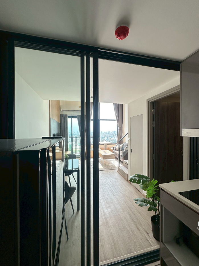 รูป 🛋️💗 ห้องDuplex สไตล์มินิมอล เฟอร์นิเจอร์สวยมาก 💗🛋️The Rich Rama 9 - Srinakarin ID LINE: @471ovhib 📲 - รูปที่ 20/22