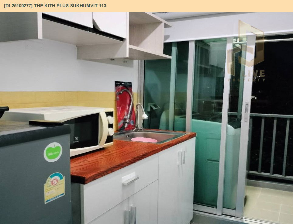 picture DL25100277 Condo for rent, The Kith Plus Sukhumvit 113 near BTS Samrong, ready to move in, call urgently 0638692663 LineID @897iyzll - 6/7