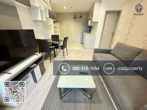 BESTDEAL FOR RENT CONDO“Ideo Mobi Rama 9” 2bedroom 55sqm. Rental 26,000 THB /month  Near Phraram Kao 9 MRT Station 80 meters.
