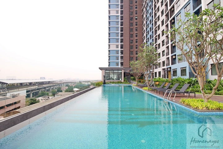 picture Rich Park @ Triple Station 1 Bedroom 1 bathroom size 28.5 Sq.m. (For Rent) - 14/16
