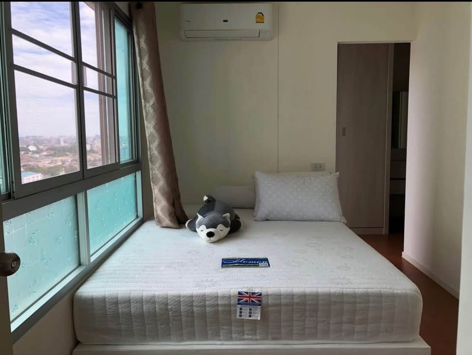 picture For rent !!  Lumpini Park Rattanathibet-Ngamwongwan  | 13K. per month |   44sq.m   2Beds2Baths   18th Floor  "B" Building  - 1/24