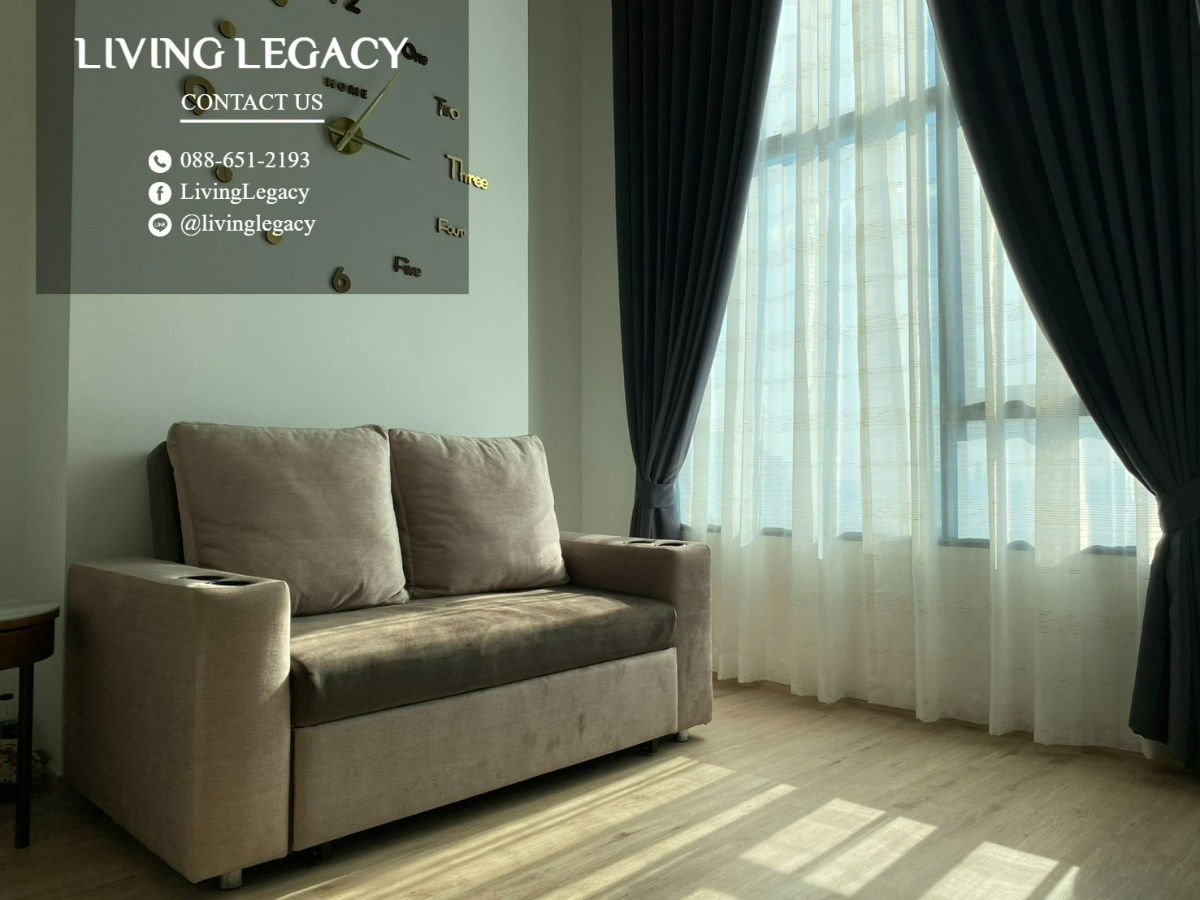 picture SXDC3N Condo For Rent The Rich Rama 9 - Srinakarin 40 Sq.M. Floor 29 line id : @livinglegacy - 2/20