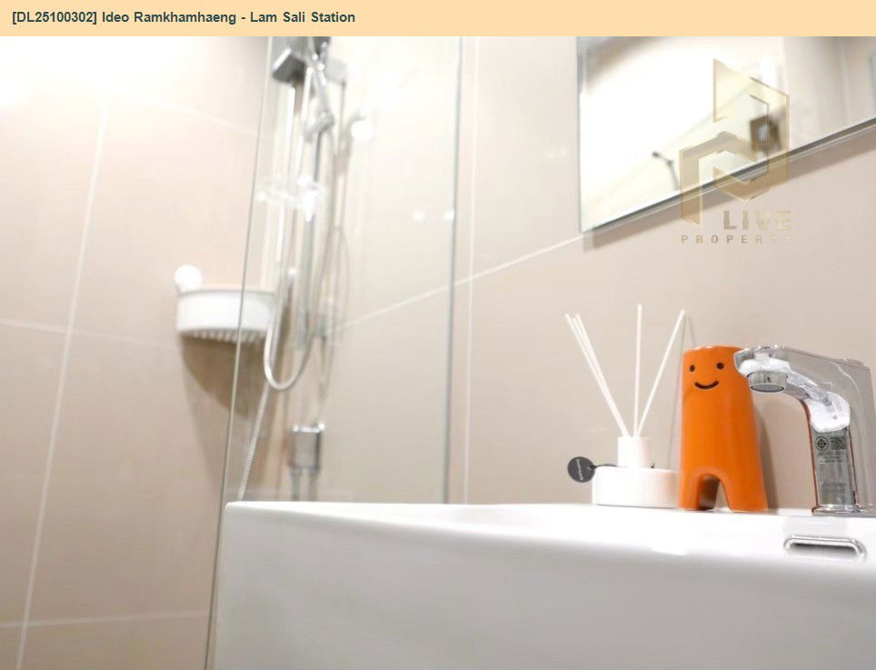 picture DL25100302 Condo for rent, Ideo Ramkhamhaeng - Lam Sali Station near ARL Hua Mak, ready to move in, call urgently 0638692663 LineID @655ebbvc - 10/15