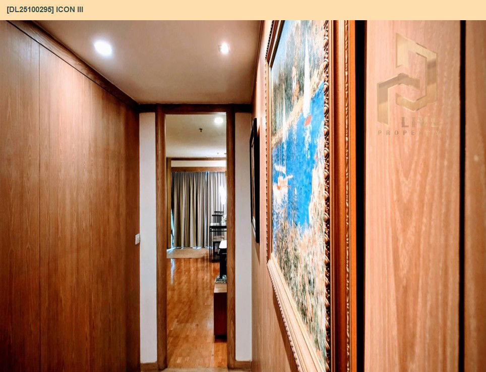 picture DL25100295 Condo for rent, Icon III near BTS Thong Lo, ready to move in, call urgently 0638692663 LineID @655ebbvc - 9/12