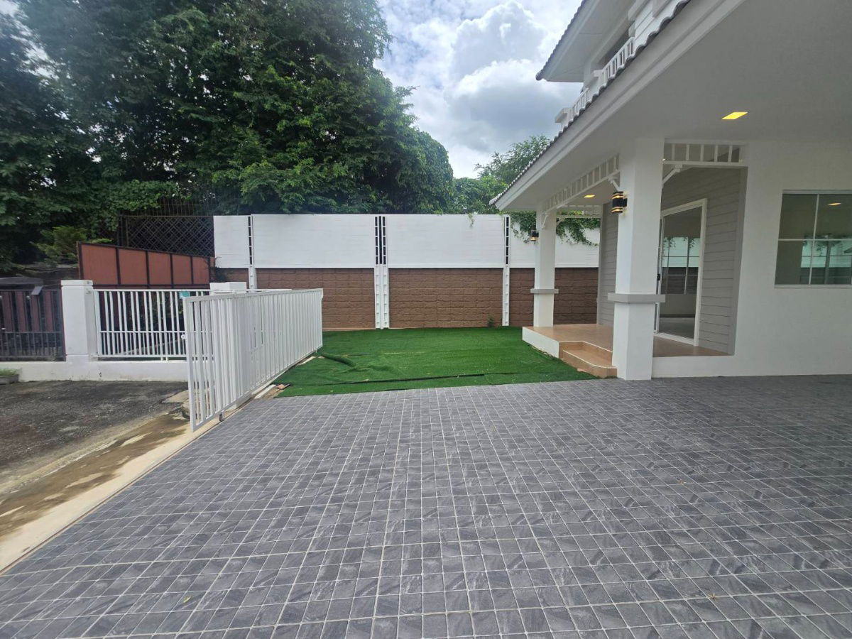 รูป บ้านเดี่ยว หลังมุมใน หมู่บ้านชัยพฤกษ์  รังสิต คลอง 4 ติดถนนรังสิต-นครนายก รีโนเวทใหม่ พื้นที่กว้าง ราคาถูก - รูปที่ 6/36