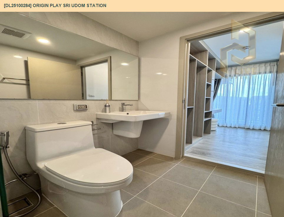 picture DL25100284 Condo for rent, Origin Play Sri Udom Station near -, ready to move in, call urgently 0638692663 LineID @655ebbvc - 12/14