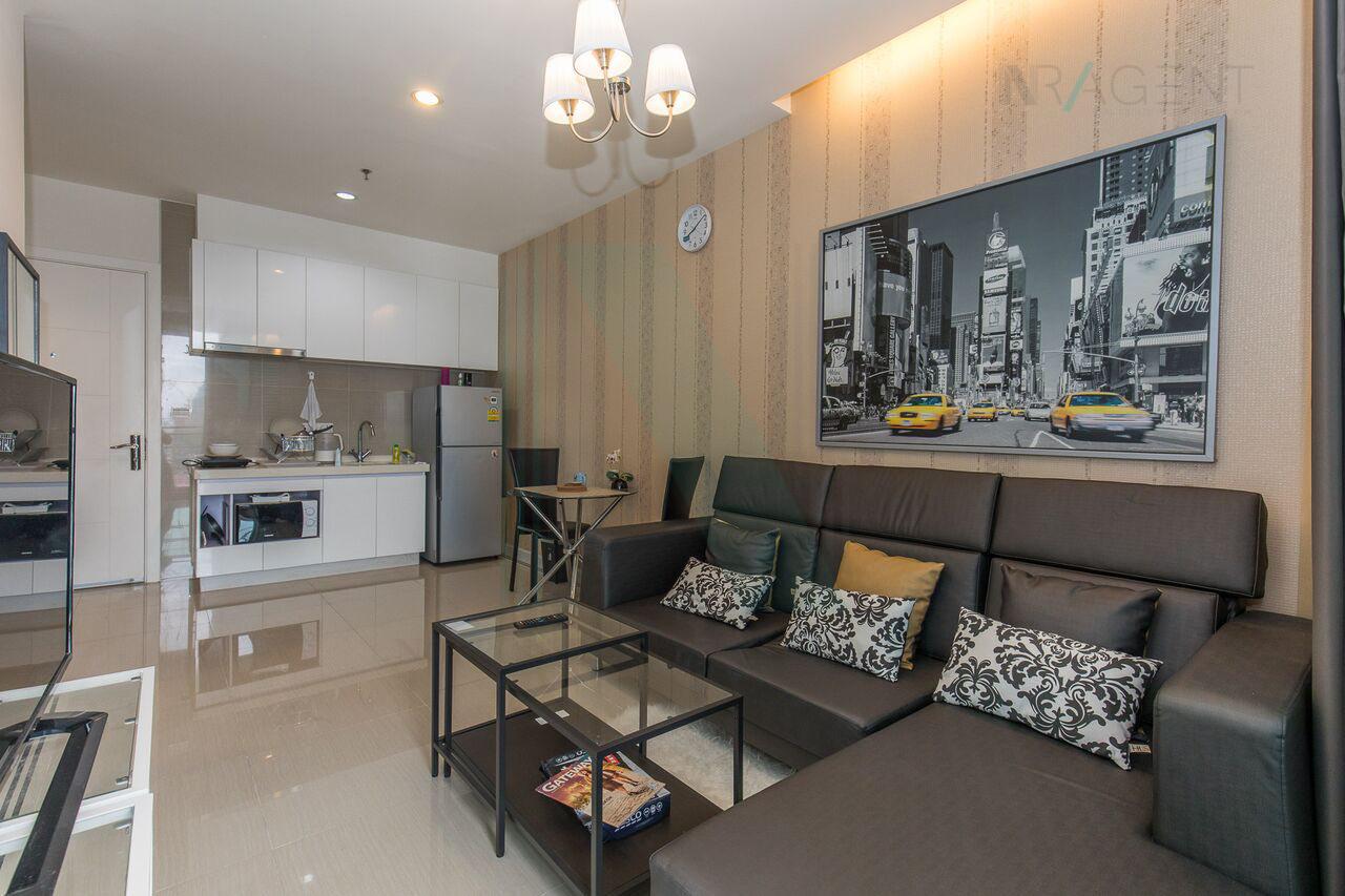 รูป 🎊 ให้เช่าคอนโด ทีซี กรีน พระราม 9 อาคาร 1 ชั้น 31 1 ห้องนอน ขนาด 39 ตรม ใกล้ เซ็นทรัล พลาซ่า พระราม 9 - รูปที่ 2/8