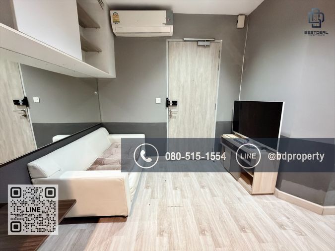 Bestdeal ให้เช่า Studio 22ตรม.ราคา13,000/เดือนเท่านั้น เฟอร์นิเจอร์และเครื่องใช้ไฟฟ้าครบ “IDEO MOBI RAMA 9” ใกล้MRT และ เซ็นทรัลพระราม 9 เพียง 80 ม.