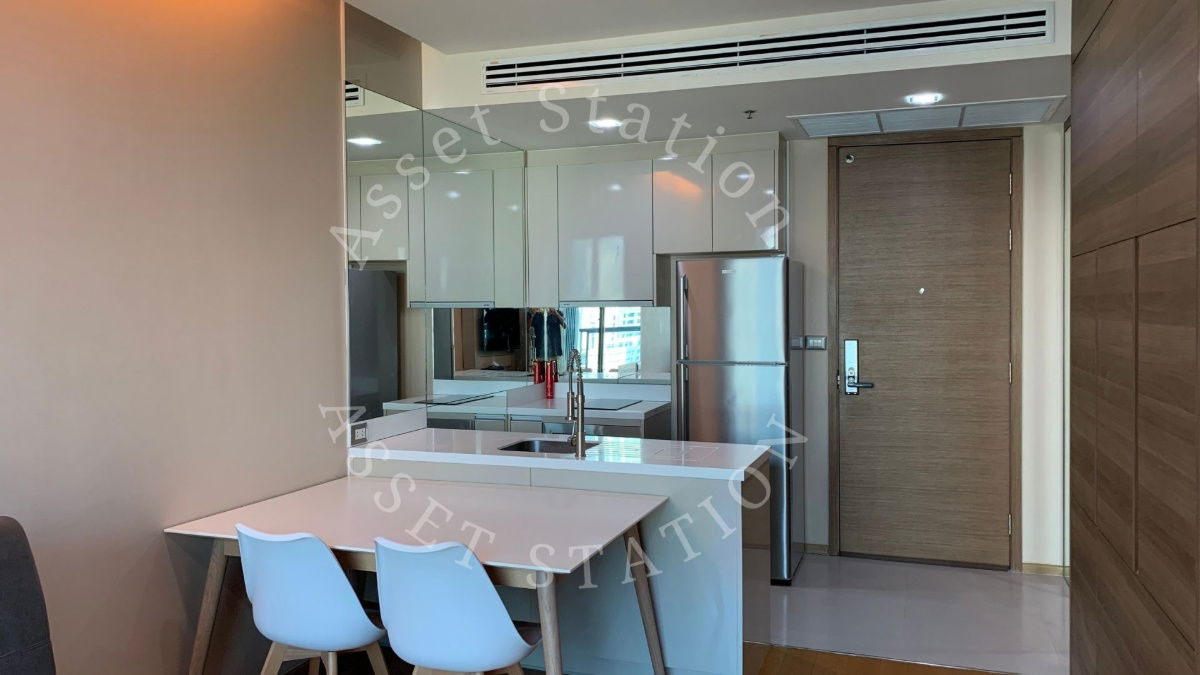 รูป 🔔The Address Sathorn - ห้องสวยเป็นสัดส่วน ใกล้ BTS เซนต์หลุยต์🚅 - รูปที่ 3/7