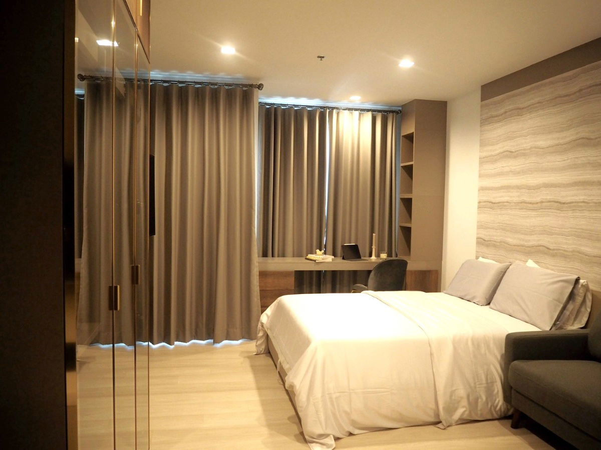 รูป LIFE ONE WIRELESS ✨ FULLY FURNISHED High Floor 📞Line @pukkhome (with @) - รูปที่ 2/8