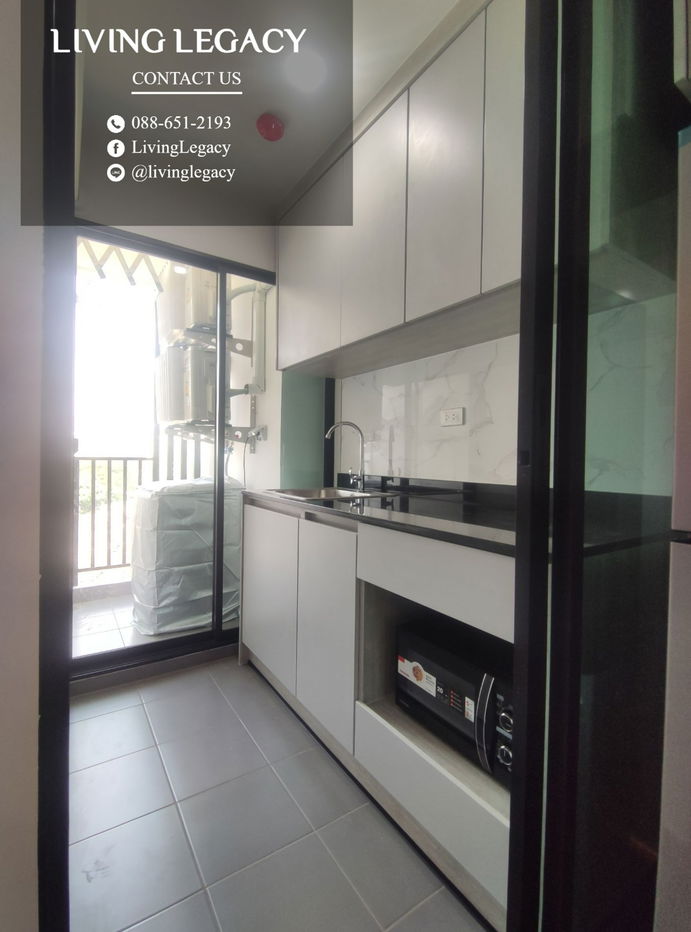 picture LRZWA7K4 Condo For Rent RYE Huamark 30 Sq.M. Floor 6 Building A line id : @livinglegacy - 11/15