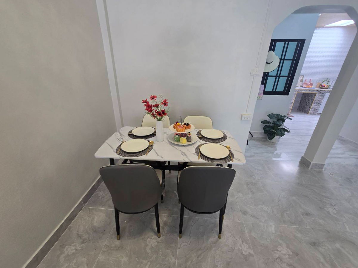 รูป บ้านชั้นเดียว แต่งใหม่ พร้อมเฟอร์ฯ หมู่บ้านนันทวัน5 ซอยเลียบวารี11 คู้ขวา หนองจอก บ้านสวย ทำเลดี - รูปที่ 13/25