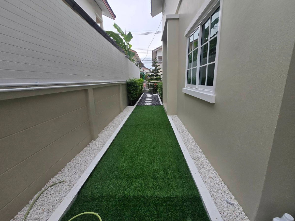 รูป บ้านแฝดหลังใหญ่ ทำเลทอง พร้อมเข้าอยู่ หมู่บ้าน ฟ้าปิยรมย์ โซนพฤกษ์วนา เฟส 6 ตกแต่งใหม่ แถมเฟอร์นิเจอร์ พร้อมอยู่ - รูปที่ 25/38