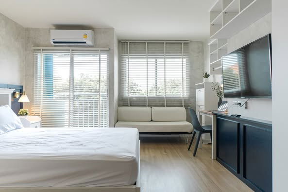 รูป Y087📌ให้เช่าคอนโด Lumpini Ville Chaengwatthana (ลุมพินีวิลล์ แจ้งวัฒนะ 10) ใกล้รถไฟฟ้าสายสีแดง ห้องมุม วิวสวย - รูปที่ 3/17