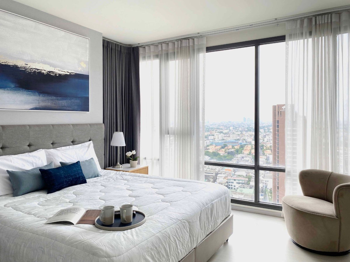 picture ✨#MT2307_347✨𝗙𝗼𝗿 𝗥𝗲𝗻𝘁 6️⃣9️⃣k.🔥🔥 #Near BTS Ekkamai ✨#Vacant room ‼️ Book now, very beautiful room ‼️ Project: Rhythm Sukhumvit 42 - 6/10