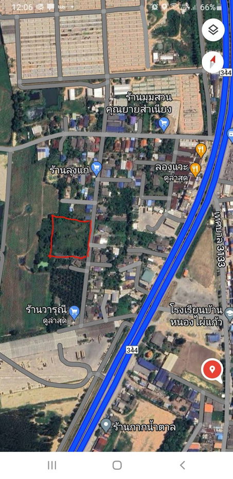รูป ขายที่ดิน ต.หนองอีรุณ อ.บ้านบึง จ.ชลบุรี เนื้อที่ 4ไร่27ตรว. (ไร่ละ2ล้านบาท) - รูปที่ 2/4