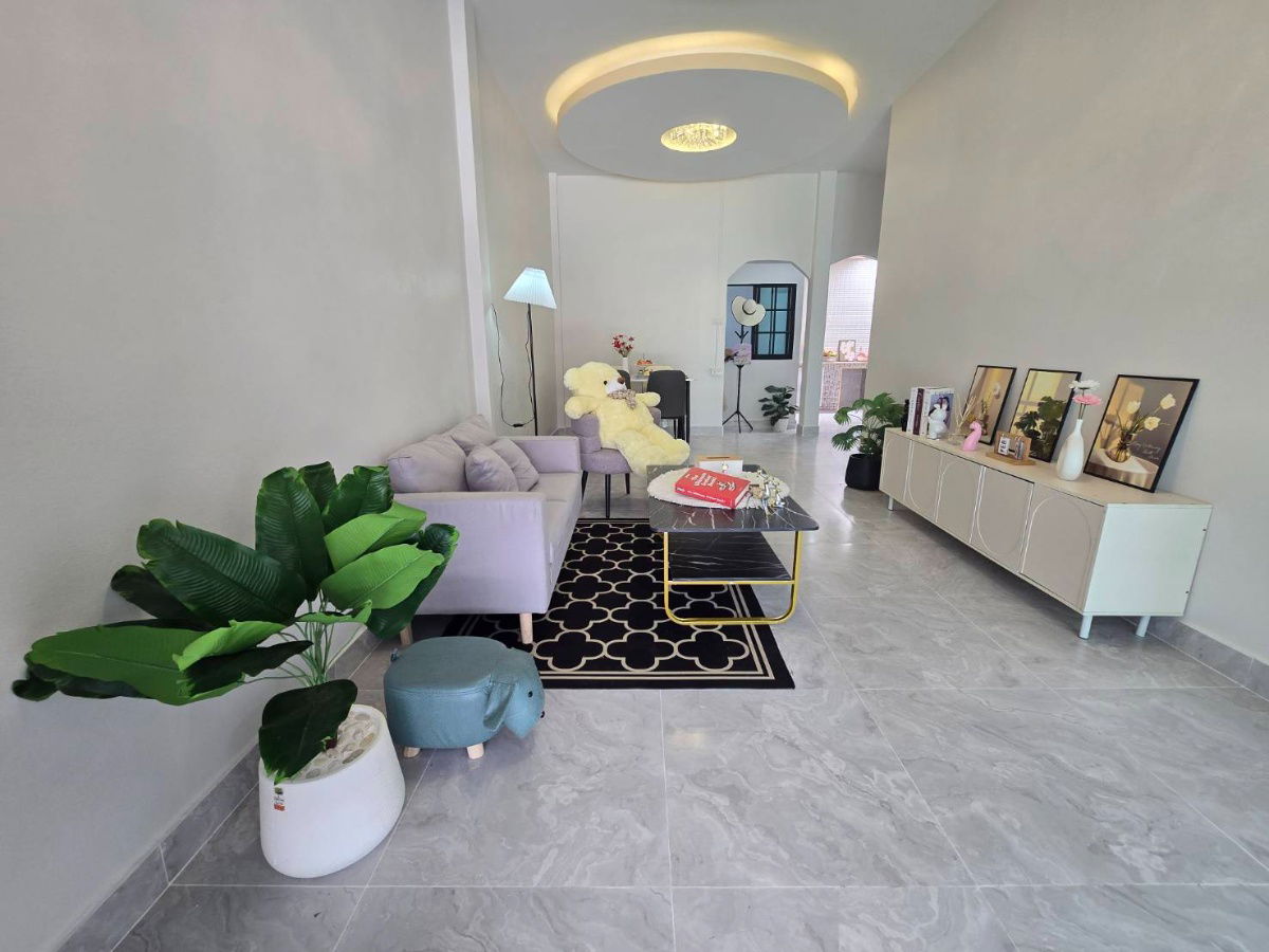 รูป บ้านชั้นเดียว แต่งใหม่ พร้อมเฟอร์ฯ หมู่บ้านนันทวัน5 ซอยเลียบวารี11 คู้ขวา หนองจอก บ้านสวย ทำเลดี - รูปที่ 9/25