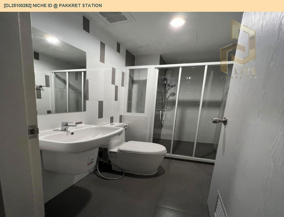 picture DL25100282 Condo for rent, Niche id @ Pakkret Station  near BTS สายสีชมพู, ready to move in, call urgently 0638692663 LineID @897iyzll - 10/13