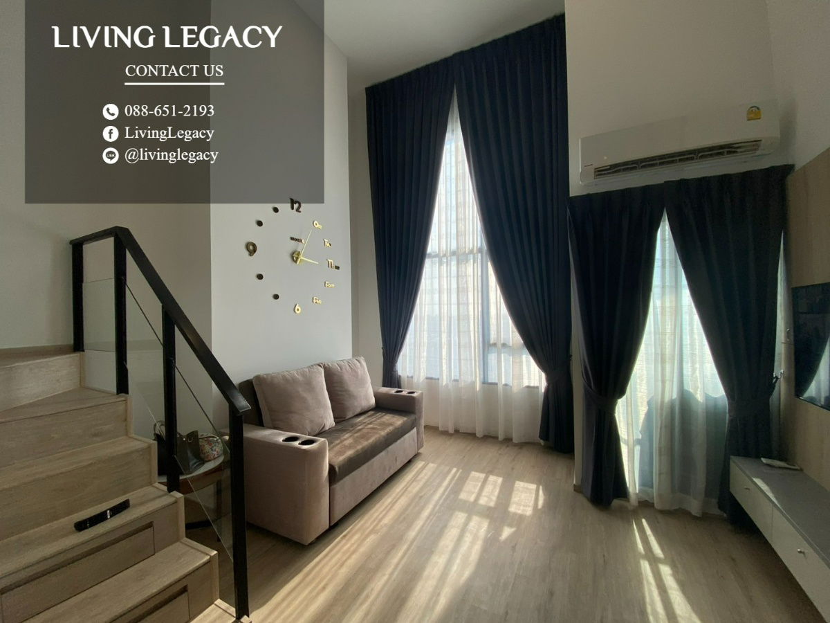 picture SXDC3N Condo For Rent The Rich Rama 9 - Srinakarin 40 Sq.M. Floor 29 line id : @livinglegacy - 3/20