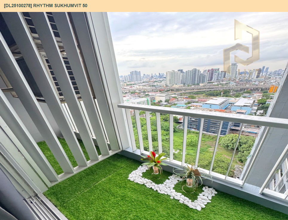 picture DL25100278 Condo for rent, Rhythm Sukhumvit 50 near BTS On Nut, ready to move in, call urgently 0638692663 LineID @162cjixi - 9/12