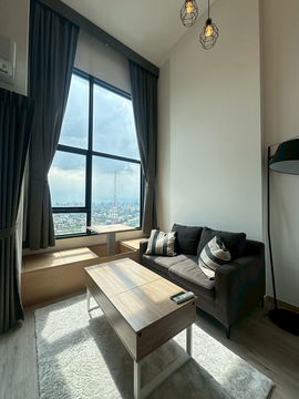 🛋️💗 ห้องDuplex สไตล์มินิมอล เฟอร์นิเจอร์สวยมาก 💗🛋️The Rich Rama 9 - Srinakarin ID LINE: @471ovhib 📲