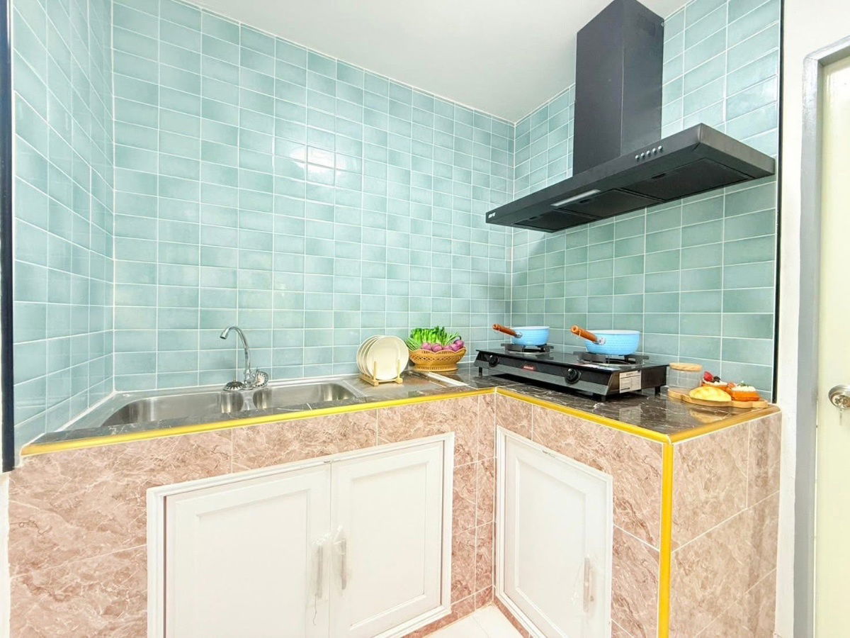 รูป หมู่บ้าน อมรทรัพย์  เลียบวารี 25 โคกแฝด หนองจอก ถนนเมน ค้าขายได้ รีโนเวทใหม่ พร้อมอยู่ มีเฟอร์นิเจอร์สวย - รูปที่ 19/21