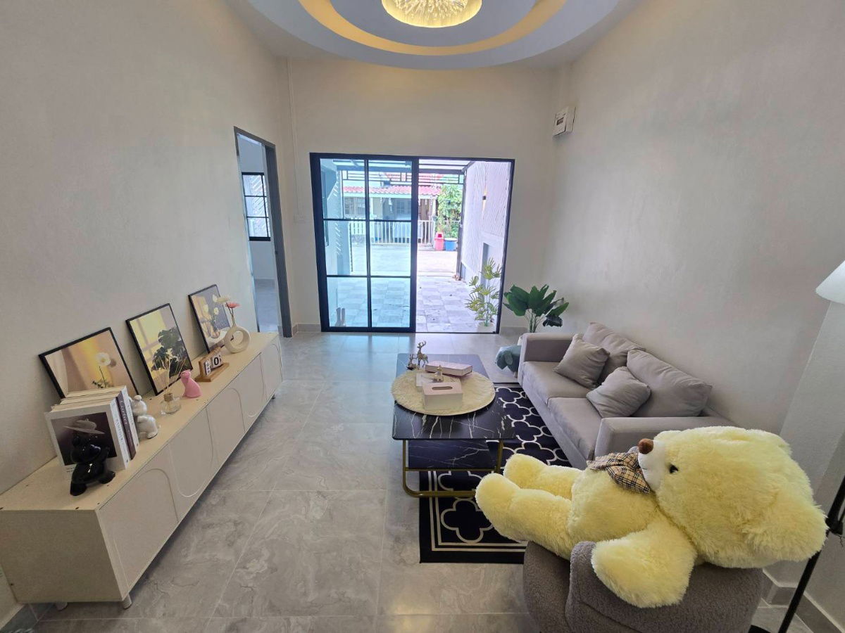 รูป บ้านชั้นเดียว แต่งใหม่ พร้อมเฟอร์ฯ หมู่บ้านนันทวัน5 ซอยเลียบวารี11 คู้ขวา หนองจอก บ้านสวย ทำเลดี - รูปที่ 15/25