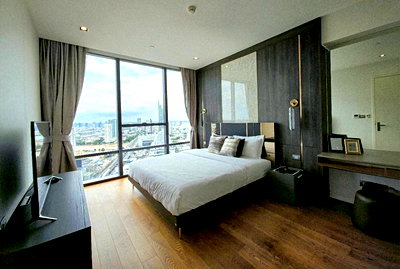 Condos for rent : ST301 For Rent: The Bangkok Sathorn – High Floor Unit in the Heart of the City