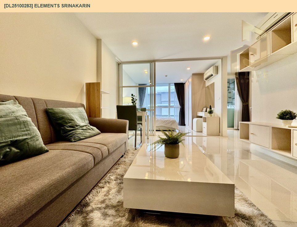 picture DL25100283 Condo for sale, Elements Srinakarin near -, ready to move in, call urgently 0638692663 LineID @897iyzll - 4/21