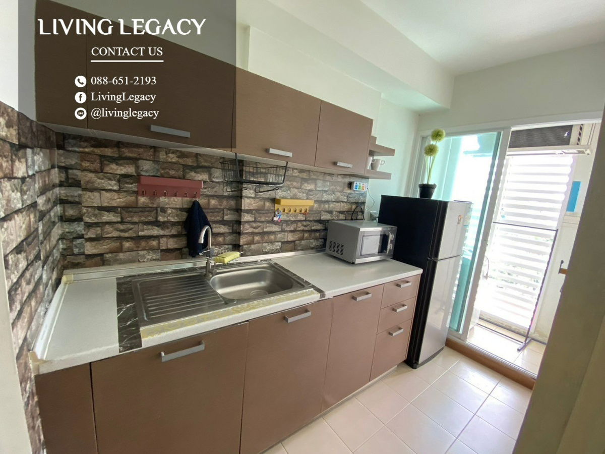 รูป SJ2G8E ให้เช่าคอนโด Bliz Condominium Rama 9 - Hua Mak 29 ตร.ม. ชั้น 6 ตึก A line id : @livinglegacy - รูปที่ 12/13