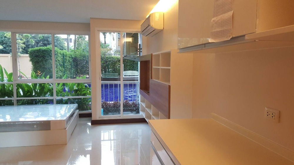 picture WS4772 📍 For rent: Emerald Residence Ratchada, near MRT Huai Khwang, only 11,000 baht/month. - 1/8