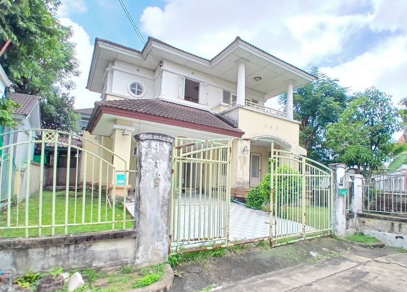 ขายบ้านเดี่ยว : ขายบ้านเดี่ยว ม.ลัดดารมย์ ปิ่นเกล้า ติดถนนกาญจนภิเษก Tel.0999983897