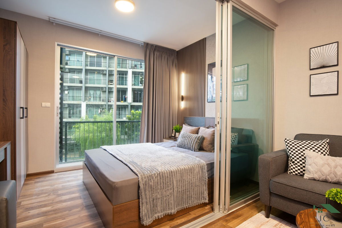 รูป SL104 ขายคอนโด A Space Me Sukhumvit 77 ✨ รีโนเวทใหม่! แถมเฟอร์นิเจอร์ทั้งห้อง วิวสระว่ายน้ำ พร้อมอยู่ทันที! - รูปที่ 8/16