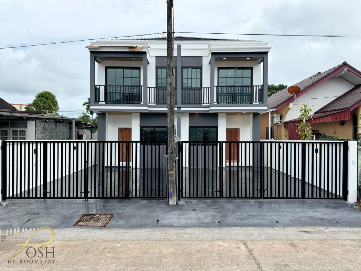 รูป Akin Project – บ้านแฝดสร้างใหม่สองชั้น ทำเลบางชีเหล้า ใกล้ซุปเปอร์ชิป เกาะแก้ว บายพาส - รูปที่ 4/24