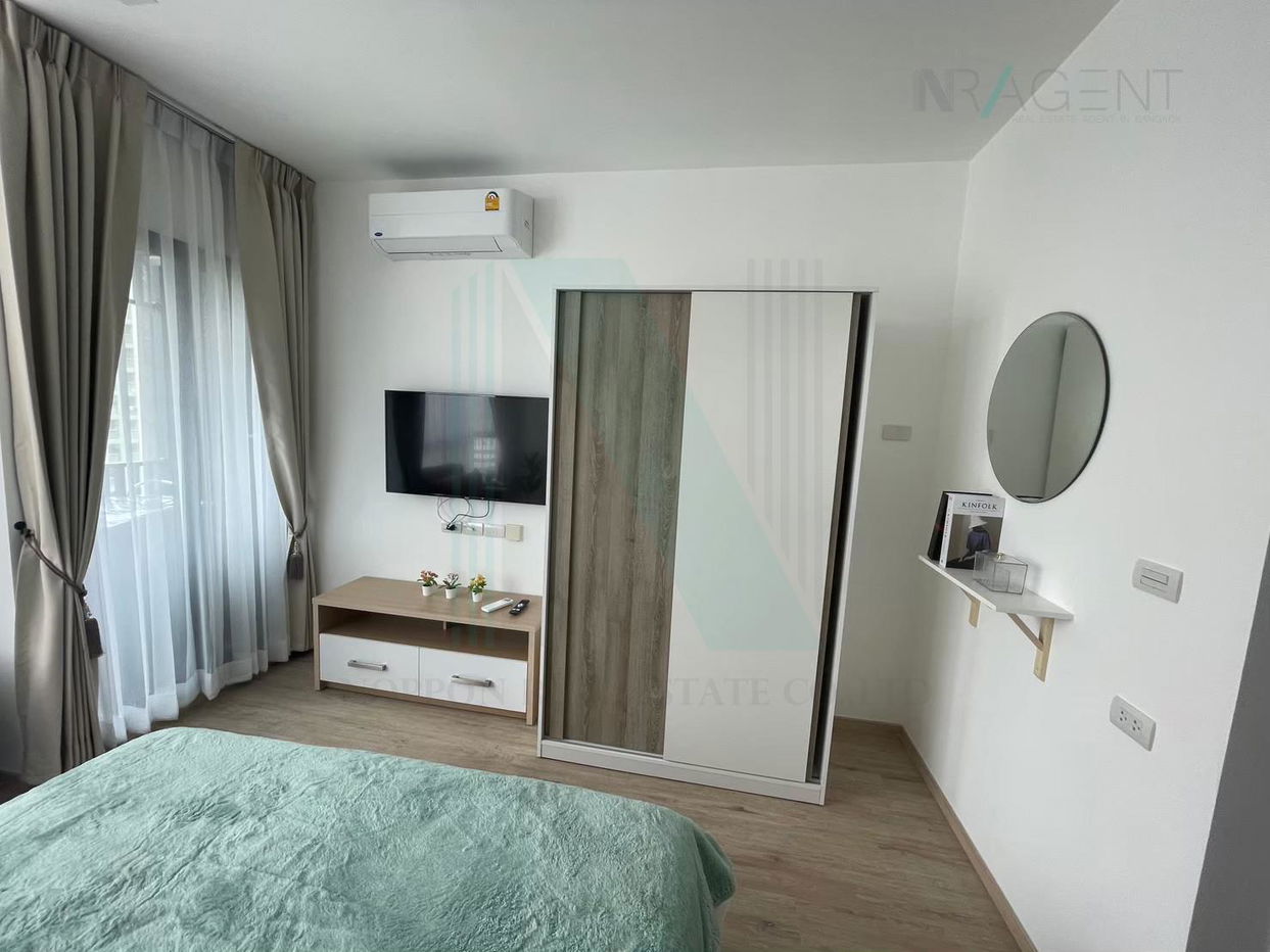 picture 🔺 For Rent Condo THE RICH RAMA 9 - SRINAKARIN Building 1, Floor 16,Studio, Room size 26 sqm - 3/8