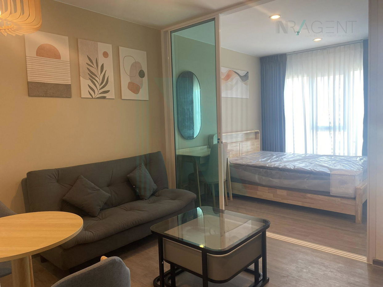 รูป 🔺 ให้เช่าคอนโด รีเจ้นท์ โฮม บางนา อาคาร D ชั้น 29 1 ห้องนอน ขนาด 28 ตรม ใกล้ BTS บางนา - รูปที่ 5/8