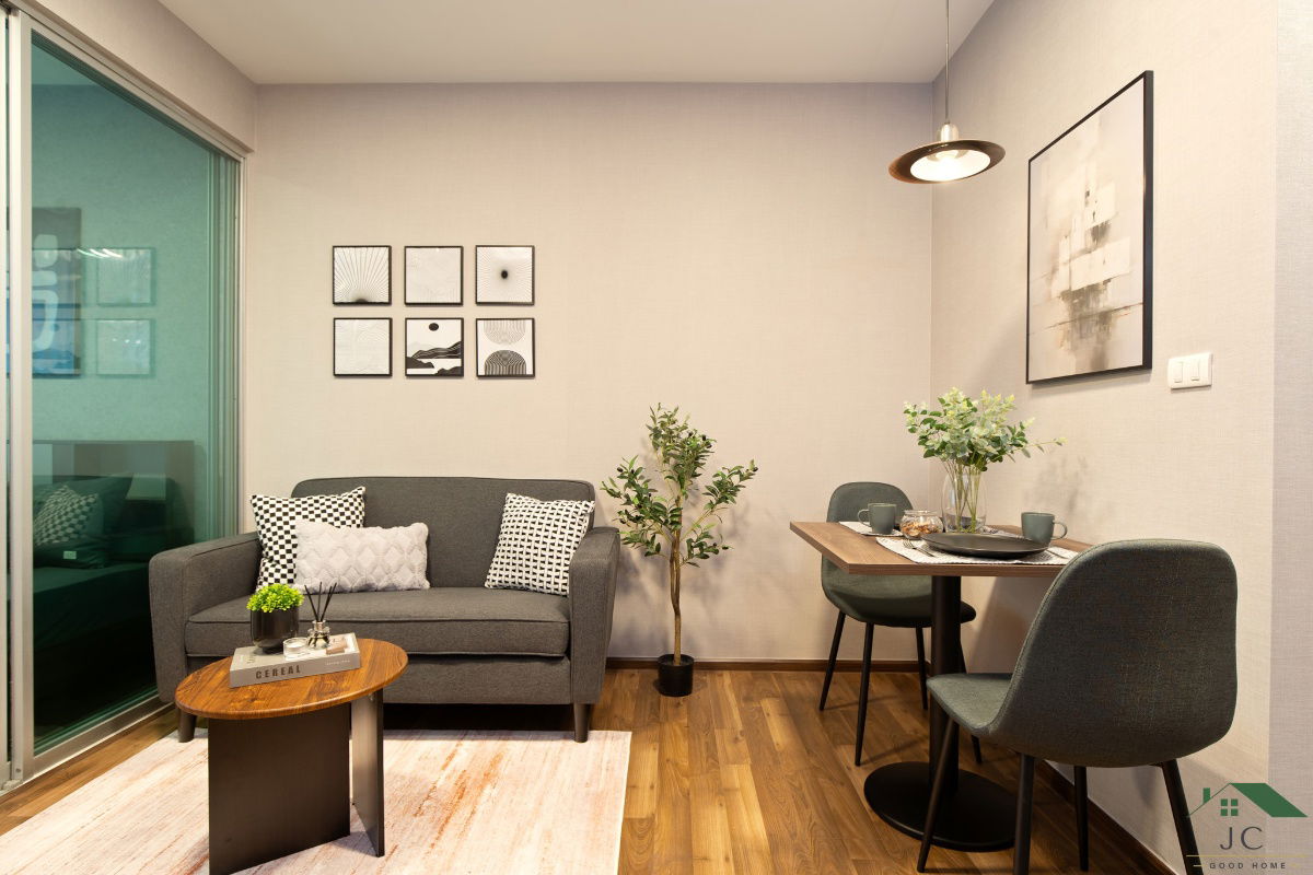 รูป SL104 ขายคอนโด A Space Me Sukhumvit 77 ✨ รีโนเวทใหม่! แถมเฟอร์นิเจอร์ทั้งห้อง วิวสระว่ายน้ำ พร้อมอยู่ทันที! - รูปที่ 2/16