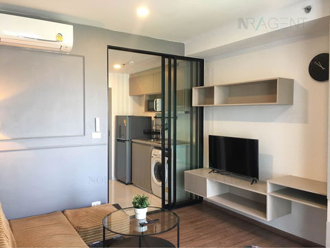🚩 For rent condo THE ORIGIN RAM 209 INTERCHANGE Building 1, Floor 25,1 bed room, Room size 22.00 sqm