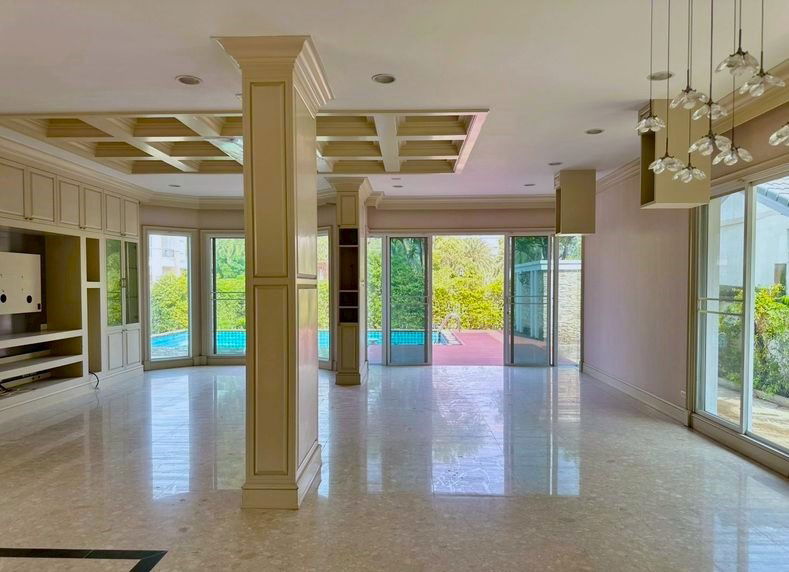 picture LUXURY DETACHED HOUSE FOR SALE Grand Bangkok Boulevard Pinklao - Spacious Corner Unit with Lush Green Atmosphere - 6/17