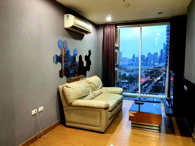 Condos for rent : 🔺 For rent condo THE COMPLETE NARATHIWAT Building 1, Floor 19,2 bed room, Room size 61.00 sqm