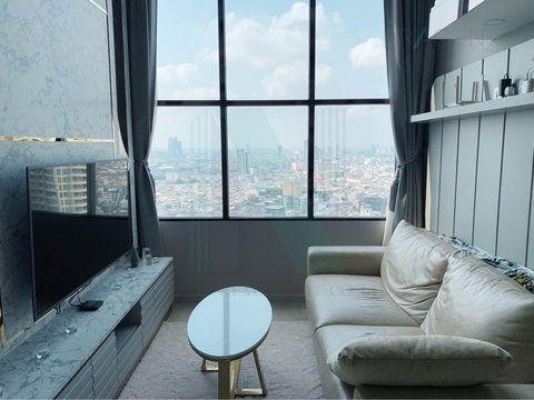 🔺 For Sell Condo KNIGHTSBRIDGE PRIME SATHORN Building 1, Floor 32,Duplex, Room size 44 sqm