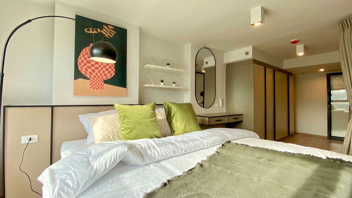 picture 🏙️ Condo for rent IDEO Asoke - Rama 9, 2-story loft unit, 1 bedroom, 52 sq m, near MRT Rama 9. - 6/14