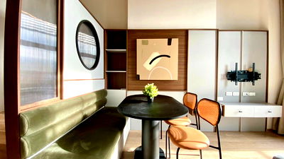 Condos for rent : 🏙️ Condo for rent IDEO Asoke - Rama 9, 2-story loft unit, 1 bedroom, 52 sq m, near MRT Rama 9.